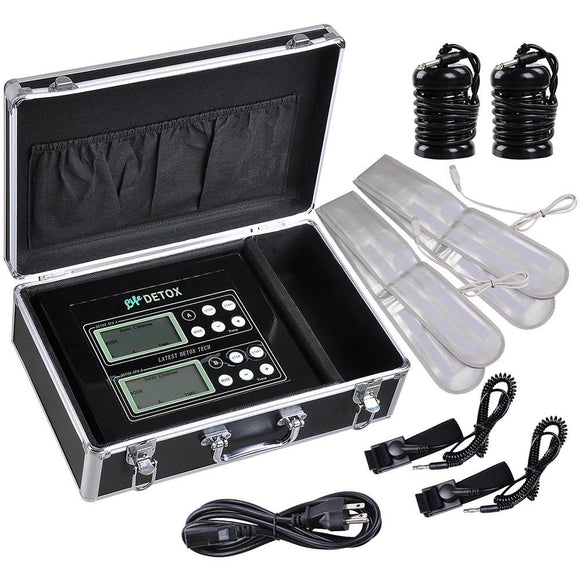 Yescom Ion Detox Foot Spa Machine 5-Mode LCD Dual System Kit Image