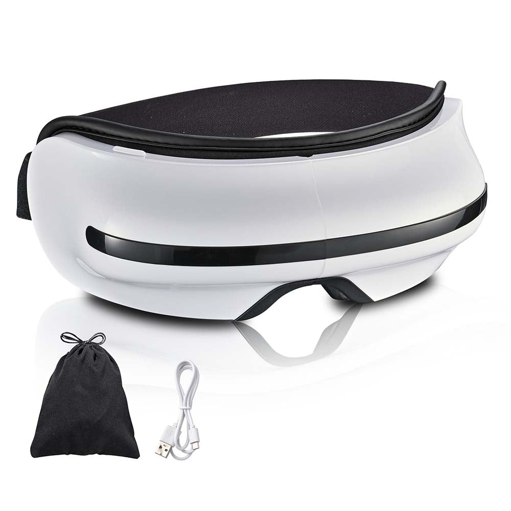 Yescom Heated Eye Massager with Bluetooth Speaker Rechargeable