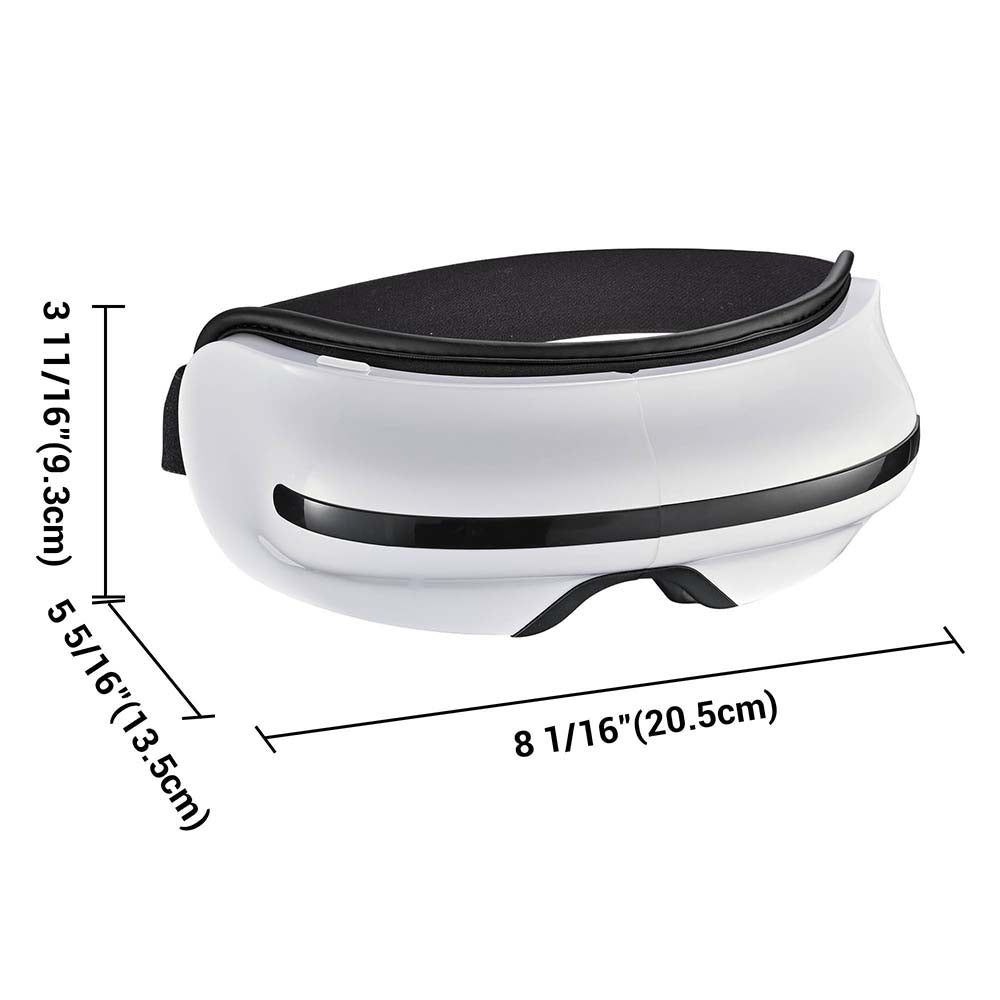 Yescom Heated Eye Massager with Bluetooth Speaker Rechargeable