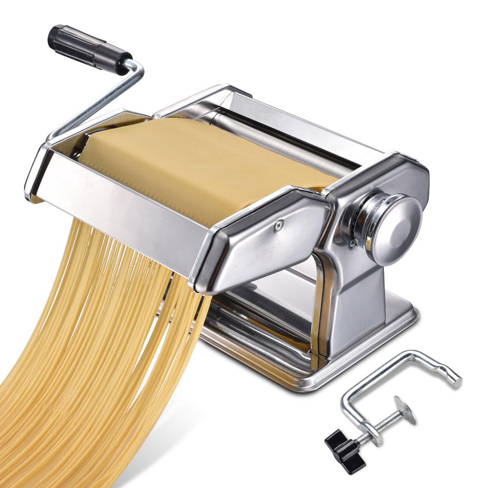 Yescom Pasta & Noodle Maker Machine Detachable 2 Pasta Rollers